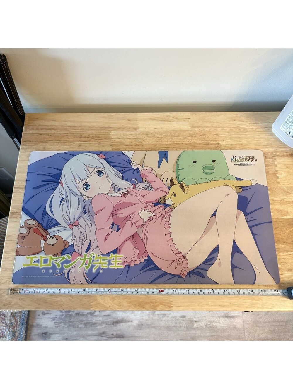 Sagiri Izumi Eromanga Sensei Precious Memories Card Mat Desk Pad Rare OOP